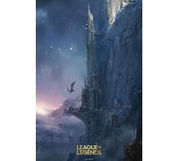 ABYSTYLE - LEAGUE OF LEGENDS Poster Abîme Hurlant (91,5 x 61 cm), 24 x 36 Inch