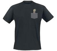 ABYstyle - Marvel - Tshirt Pocket Groot Homme Black (M)