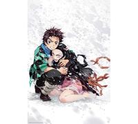 ABYSTYLE Maxi poster Demon Slayer Tanjiro & Nezuko Snow 61 x 91,5 cm