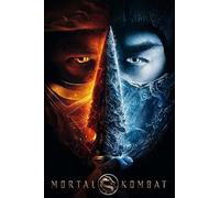 ABYstyle - MORTAL KOMBAT - Poster Scorpion vs Sub-Zero roulé filmé (91.5x61)
