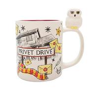ABYSTYLE Mug 3D Harry Potter Hedwige et Privet Drive, Blanc