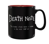 ABYstyle - Mug DEATH NOTE - Produit Officiel - 460 ml - Céramique Haute Qualité - Design Collector