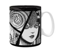 ABYSTYLE - Mug JUNJI ITO UZUMAKI - Produit Officiel - Céramique - Grand Contenant - Visuel Manga Horrifique