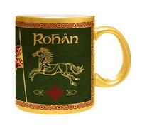 ABYSTYLE - Mug LORD OF THE RINGS Effet Doré Rohan - Produit Officiel - 320 ml - Céramique