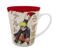 ABYSTYLE - Mug NARUTO SHIPPUDEN Naruto Pinceau Ninja - Produit Officiel - 250 ml - Céramique Haute Qualité - Design Artistique Japonais