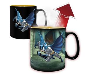 ABYSTYLE - Mug thermo-réactif DC COMICS Batman & Joker - Produit Officiel - Mug Heat Change - Contenance 460 ml