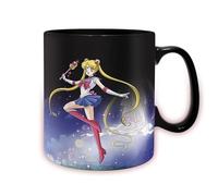 Merchandising Sailor Moon: ABYstyle - Sailor & Chibi (Mug Heat Change 460 Ml / Tazza Termosensibile)