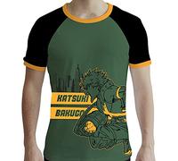 ABYSTYLE - My Hero Academia - Tshirt Bakugo Homme MC Vert (L, l)