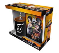 ABYSTYLE - NARUTO SHIPPUDEN Coffret Cadeau Mug + porte-clés + Cahier Naruto
