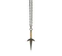 ABYSTYLE Naruto Shippuden Collier avec pendentif en forme de minat du quatrième Hokage Kunai, chaîne de 61 cm, accessoires d'anime