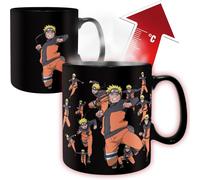 ABYstyle Naruto Shippuden Mug Chauffant Multicloning 16 oz Change Couleur