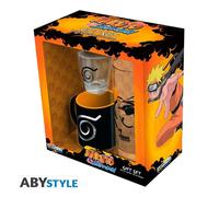 ABYstyle - Naruto Shippuden - Pack Verre 29cl + Shooter + Mini Mug Naruto Shippuden