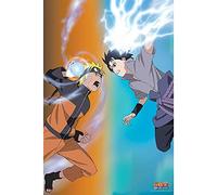ABYSTYLE - NARUTO SHIPPUDEN Poster Naruto vs Sasuke (91,5 x 61 cm)