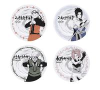 Set De 4 Assiettes - Naruto Shippuden - Personnages