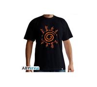 ABYstyle - Naruto Shippuden - T-shirt Sceau homme MC black - new fit - (M) M