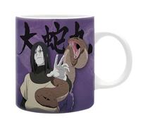 ABYSTYLE Naruto Shippuden Tasse à café en céramique de 400 ml, motif scène de bataille, anime manga pour la maison et la cuisine, cadeau de marchandise