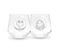 ABYstyle NBX Jack & Sally Lot de 2 Verres 300 ML