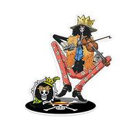 ABYSTYLE One Piece Anime Brook 10,2 cm Acryl® Support en Acrylique Modèle Figure Anime Manga Accessoires de Bureau Merch Cadeau