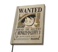 ABYSTYLE - ONE PIECE - Cahier A5 Wanted Luffy