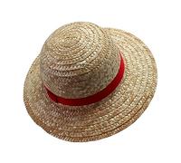 ABYSTYLE - One Piece Chapeau de Paille Luffy - Produit Officiel - Taille Adulte - Accessoire Cosplay Pirate - Couvre-Chef Iconique