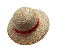 ABYSTYLE - One Piece Chapeau de Paille Luffy - Produit Officiel - Taille Adulte - Accessoire Cosplay Pirate - Couvre-Chef Iconique