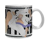 ABYSTYLE - ONE PIECE Mug 320 ml Luffy Gear 5 - Produit Officiel - Effet Argenté - Tasse Céramique Sublimation