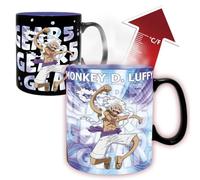 ABYSTYLE - ONE PIECE - Mug thermo-réactif Gear 5th - Produit Officiel - Contenance 460 ml - Effet Thermique