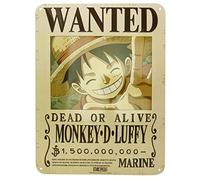 ABYstyle - ONE PIECE Plaque métal Luffy Wanted New World (28x38cm)