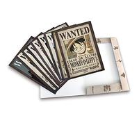 ABYSTYLE - ONE PIECE - Portfolio 9 posters wanted Luffy's crew Wano (21x29,7cm)