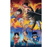 ABYstyle – Affiche One Piece – Ace, Sabo et Luffy – 91,5 x 61 cm