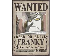ABYstyle One Piece Poster Wanted Franky New (52 x 38)