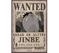 ABYSTYLE - One Piece - Poster Wanted (Jinbe), 52 x 35 cm