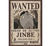 ABYSTYLE ONE PIECE Poster Wanted Jinbe (52x38cm)