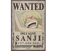 ABYstyle - One Piece - Poster Wanted Sanji New (52 x 35)