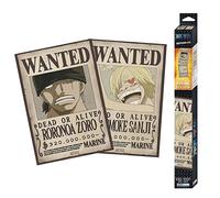 ABYstyle - One Piece - Set 2 Chibi Posters - Wanted Zoro & Sanji (52 x 35) pour Salle à manger