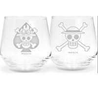 ABYstyle - Set de 2 verres One Piece Luffy & Ace