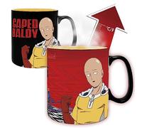 ABYstyle - ONE PUNCH MAN Mug Thermo-réactif Saitama & Garoh, Noir