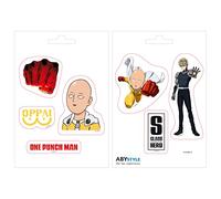 ABYSTYLE - ONE PUNCH MAN Stickers Saitama et Icônes 16 x 11 cm