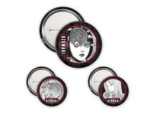 ABYSTYLE - Pack de 3 Badges UZUMAKI - Produit Officiel - Diamètre 3,8 cm