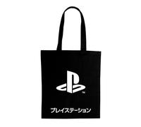 ABYSTYLE - PLAYSTATION Tote Bag Katakana Noir