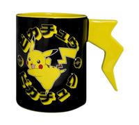 ABYstyle Mug 3D Pokémon Pikachu – anse éclairs – 500 ml – Multicolore