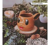 ABYSTYLE - POKÉMON Mug 3D Évoli - Produit Officiel - Tasse Céramique Relief Haute Qualité 460 ml Collection Fan Anime Geek Cadeau Pop Culture