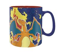 ABYSTYLE - POKEMON Mug Dracaufeu effet métal Grand Contenant
