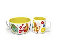 ABYSTYLE - POKEMON Ontbijtset mok + kom Pikachu & Kanto Starters