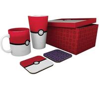 ABYstyle - POKEMON - Pck Glass XXL + Mug + 2 Coasters "Pokéball"