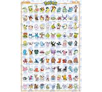 ABYSTYLE - POKEMON Poster Johto Anglais (91,5 x 61 cm)