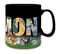 ABYstyle Mug thermo-réactif Pokémon "Attrapez-les tous" – 460 ml, céramique premium, produit officiel