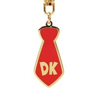 ABYSTYLE - Porte-clés DONKEY KONG Cravate - Produit Officiel - PVC - Accessoire Collector - Anneau Métal