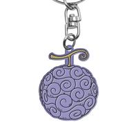 ABYSTYLE - Porte-clés ONE PIECE Fruit du Démon Gum-Gum - Produit Officiel