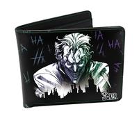 ABYSTYLE - Portefeuille DC Comics Joker Vinyle - Produit Officiel - Design Rétro - Compartiments Cartes et Billets - Accessoire Geek